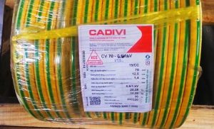 Cáp Ngầm Hạ Thế CADIVI CV-70mm2 0.6/1kV