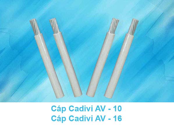 Cáp Nhôm CADIVI AV 10mm2, AV 16mm2 0.6/1kV - Cáp Hạ Thế CADIVI