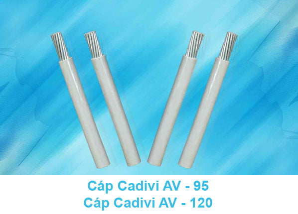 Cáp Nhôm CADIVI AV 95mm2, AV 120mm2 0.6/1kV - Cáp Hạ Thế CADIVI