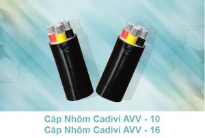 Cáp Nhôm CADIVI AVV 10mm2, AVV 16mm2 0.6/1kV