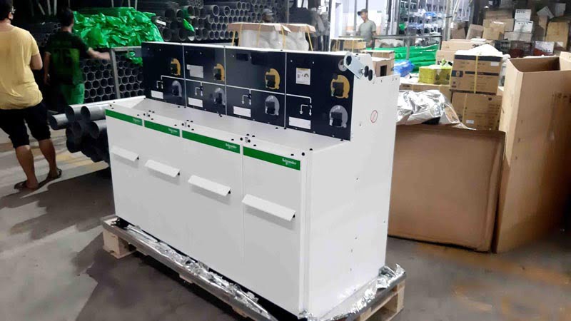 Tủ Trung Thế RMU Schneider RM6 3 Ngăn NE-IBI 24kV 630A 20kA/3s