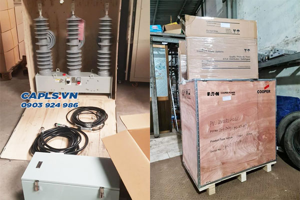 Cung cấp trọn bộ Recloser Cooper - tủ điều khiển FXD - cáp điều khiển
