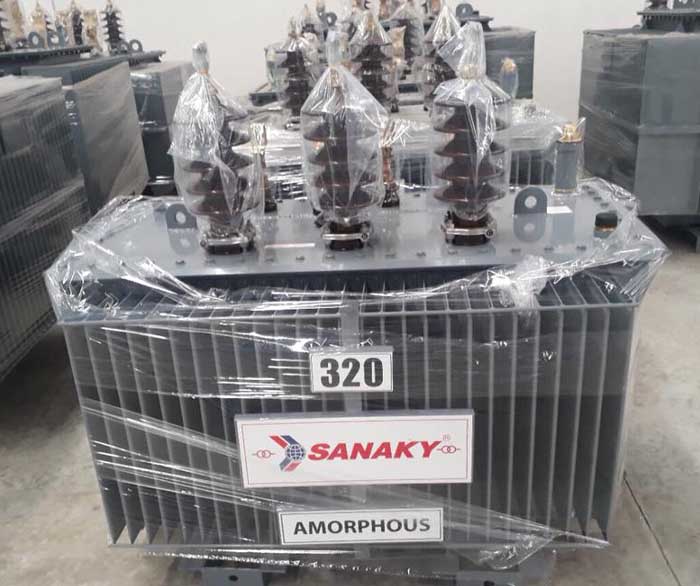 Máy Biến Áp SANAKY 3Pha 320kVA 22/0.4kV AMORPHOUS