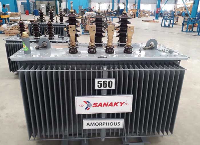 Máy Biến Áp SANAKY 3Pha 560kVA 22/0.4kV AMORPHOUS
