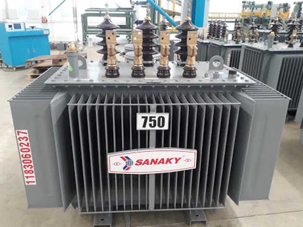 Máy Biến Áp SANAKY 3Pha 750kVA 22/0.4kV