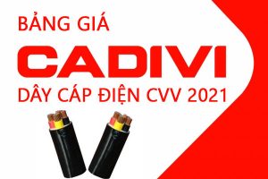 Bảng Giá Cáp Cadivi