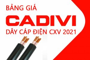 Bảng Giá Cáp Cadivi