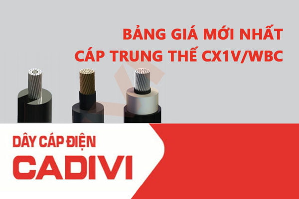 Bảng Giá Cáp Cadivi