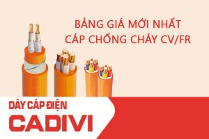 Bảng Giá Cáp Cadivi