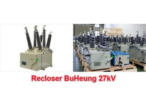 Giá Máy Cắt Tự Đóng Lại Recloser BH BuHeung 27kV 16kA/3s 630A