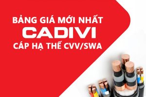 Bảng Giá Cáp Đồng Hạ Thế Cadivi CVV/SWA Mới Nhất