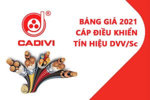 Bảng Giá Cáp Điều Khiển Cadivi DVV/Sc 2021
