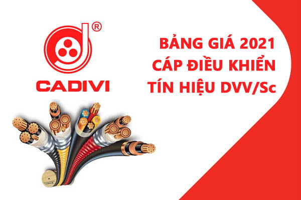Bảng Giá Cáp Điều Khiển Cadivi DK-CVV 2021