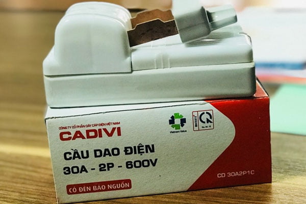 Cầu Dao Điện CADIVI - Khí Cụ Điện - Thiết Bị Đóng Cắt