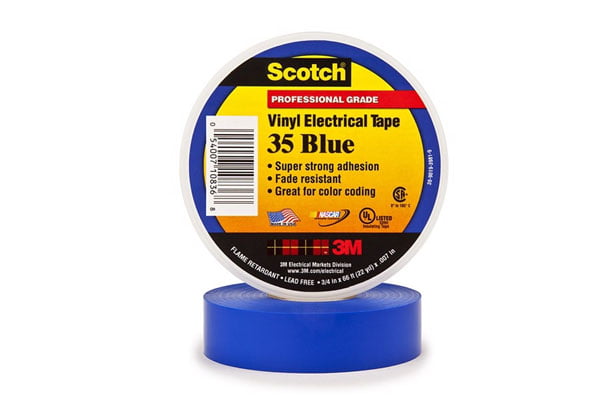 Băng Keo Điện Màu Xanh Dương - Scotch 35 - Thương Hiệu 3M