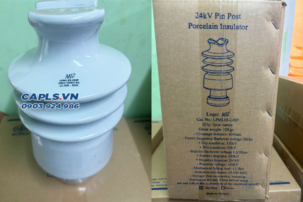 [Cập Nhật Giá] Sứ Đứng 24kv - 36kV Pinpost | Minh Long 2