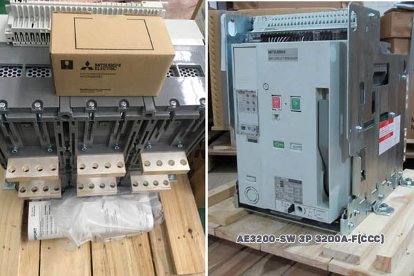 [Bảng Giá] Máy Cắt Không Khí ACB AE3200-SW 3P 3200A-F(CCC) 100kA FIX - Mitsubishi