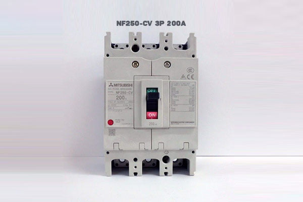 [Cập Nhật Giá] CB Khối 3 Pha 200A 25kA - MCCB 3P Mitsubishi