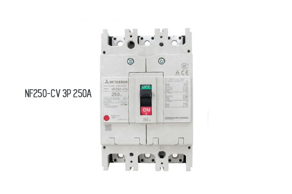 [Bảng Giá] Aptomat Khối - MCCB Mitsubishi | NF250-CV 3P 250A 25kA