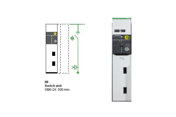 [Báo Giá] Tủ Schneider SM6 IM500 - Tủ Trung Thế 24kV 630A 25kA/1s