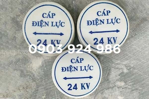 Mốc định vị cáp điện lực trung thế 24kV