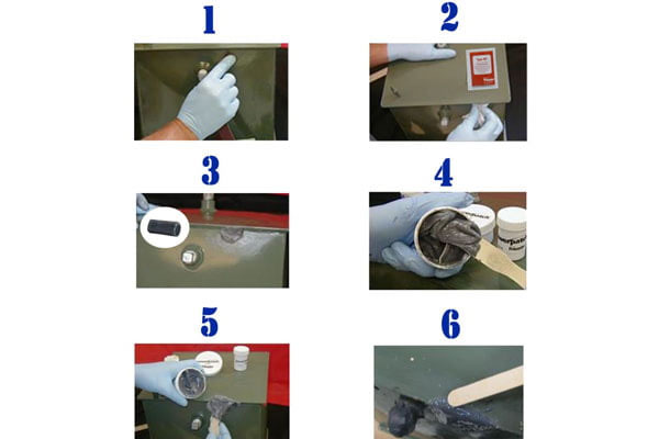 Xử Lý Máy Biến Áp Bị Rò Dầu Bằng Keo Polywater PowerPatch
