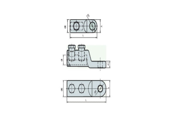 Bản vẽ đầu cốt dùng cho đầu cáp co nguội