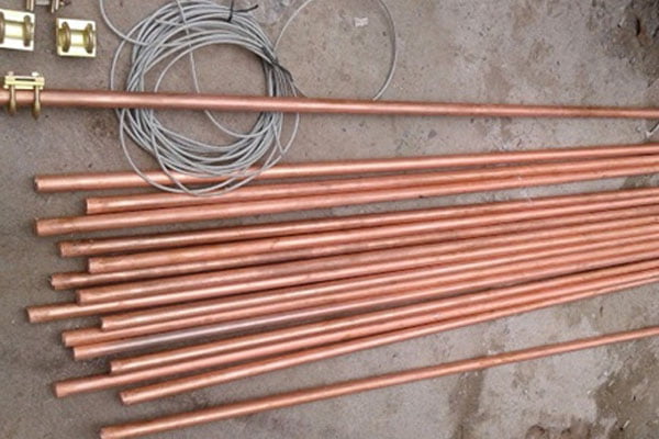 Bảng Giá Cọc Tiếp Địa 2m4 Phi 18 (Cọc Đồng - Mạ Đồng)