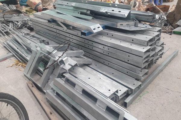 Bộ đà thép đỡ máy biến áp, các loại đà - xà - giá đỡ thiết bị điện trong trạm