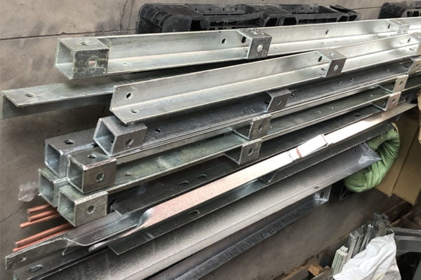 Bộ Đà Trạm Giàn - Đà Thép L-75-75-8 Dài 2m