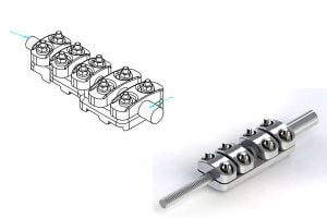 Kẹp Cực Biến Dòng Điện - Phụ Kiện Trạm Biến Áp