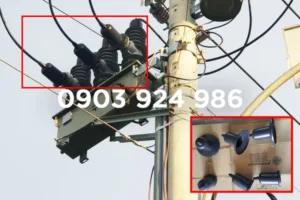 Nắp chụp silicon cho Recloser