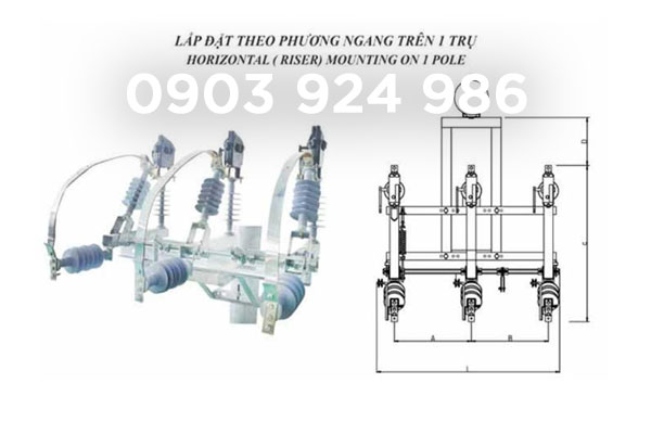 Dao cắt tải trong dầu LBS Tuấn Ân