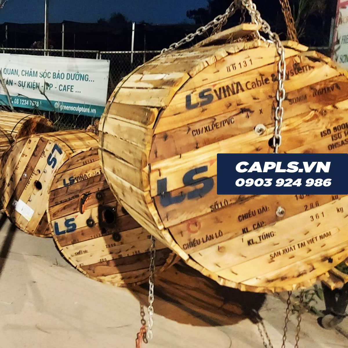 Cáp hạ thế Cu/XLPE/PVC 4x4