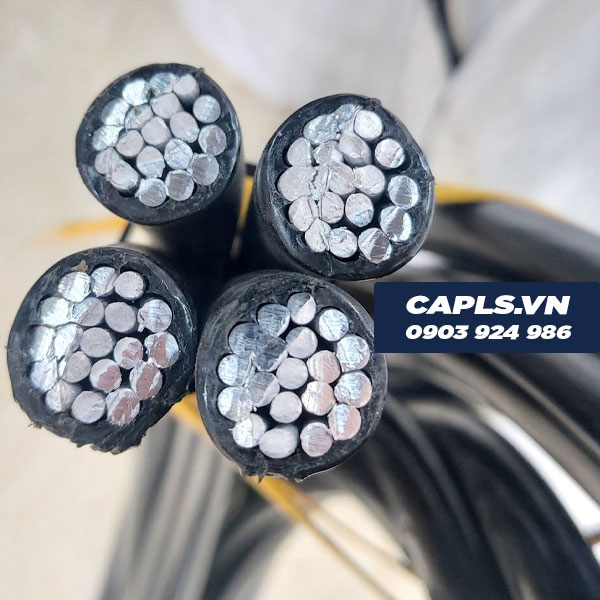 Cáp nhôm vặn xoắn hạ thế 4x150 LS Vina